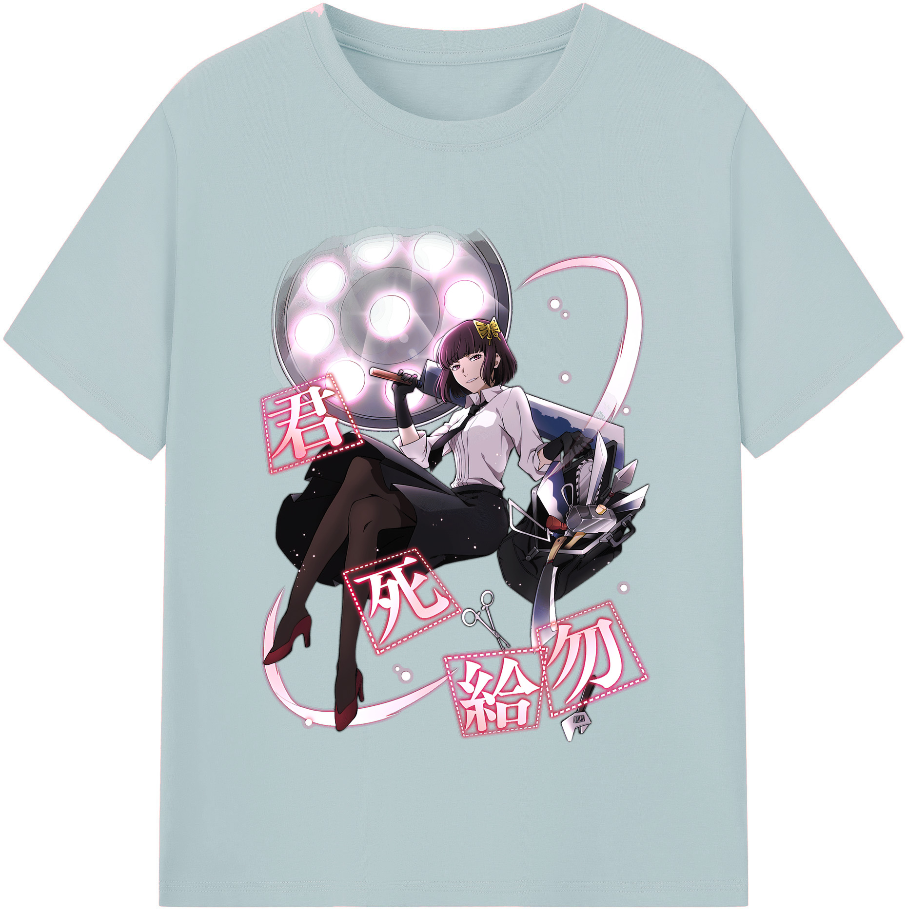 （画像用） 文豪ストレイドッグス Bungo Stray Dogs 綿100％半袖Tシャツ（フロントプリント）
